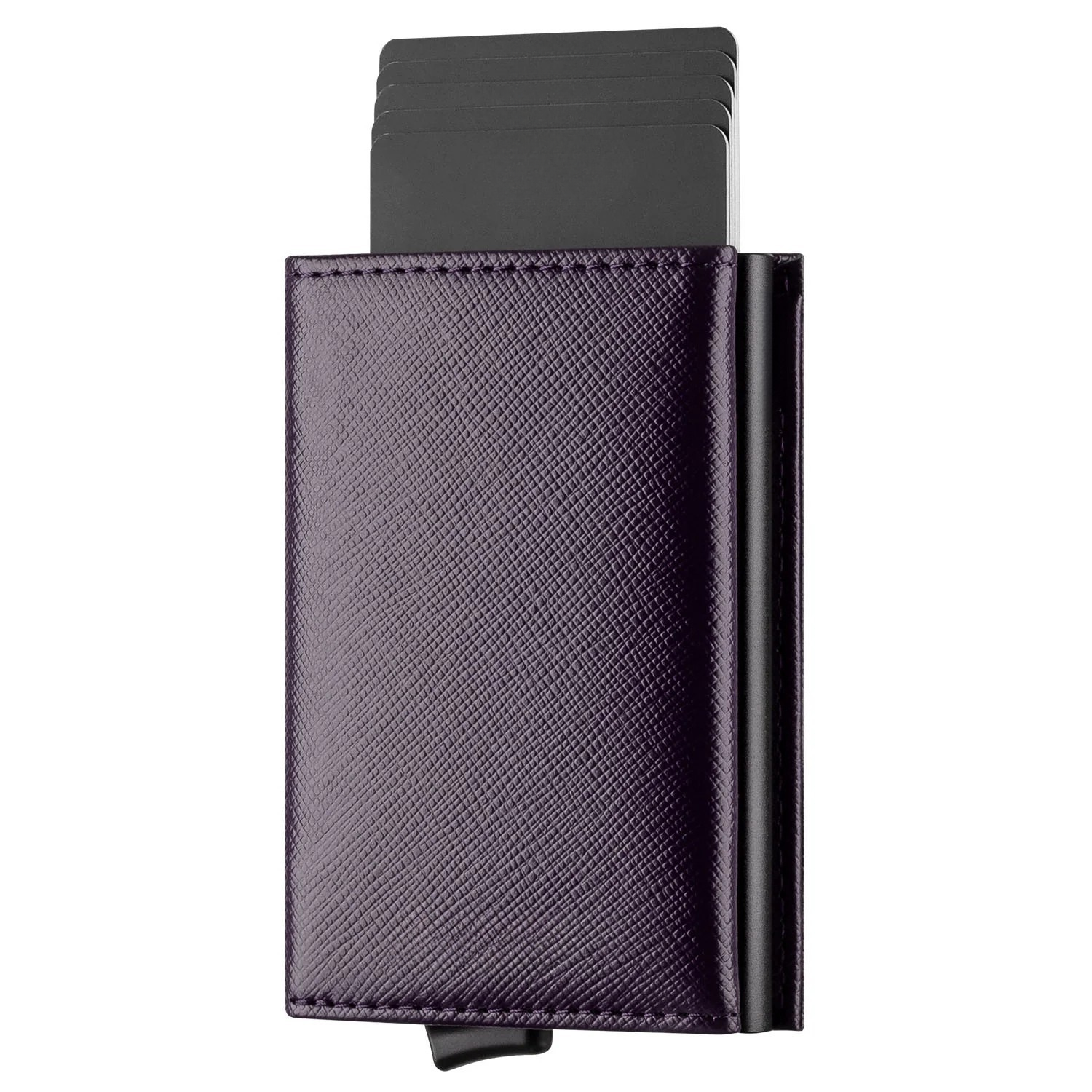 Billetera Slim Pop Up con Bloqueo RFID — Tarjetero Tri-fold para Hombre