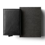 Billetera Slim Pop Up con Bloqueo RFID — Tarjetero Tri-fold para Hombre